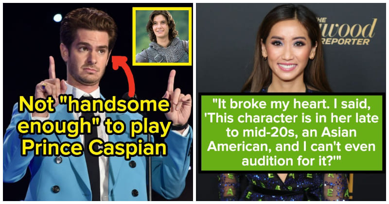 11 Times Actors And Actresses Got Turned Down From Film Roles For Absurd Reasons