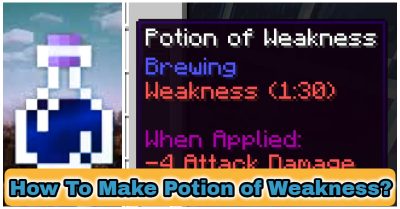 5153 -Quick Guide On How To Make Potion Of Weakness