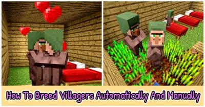 5326 -How To Breed Villagers Automatically And Manually In Minecraft