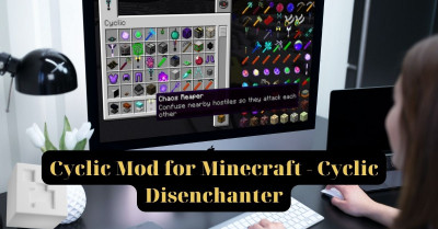 Cyclic Mod Image -Cyclic Mod For Minecraft - Cyclic Disenchanter: A Collection Of Unique And Interesting Items