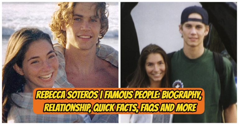 Rebecca Soteros | Famous People: Biography, Relationship, Quick Facts