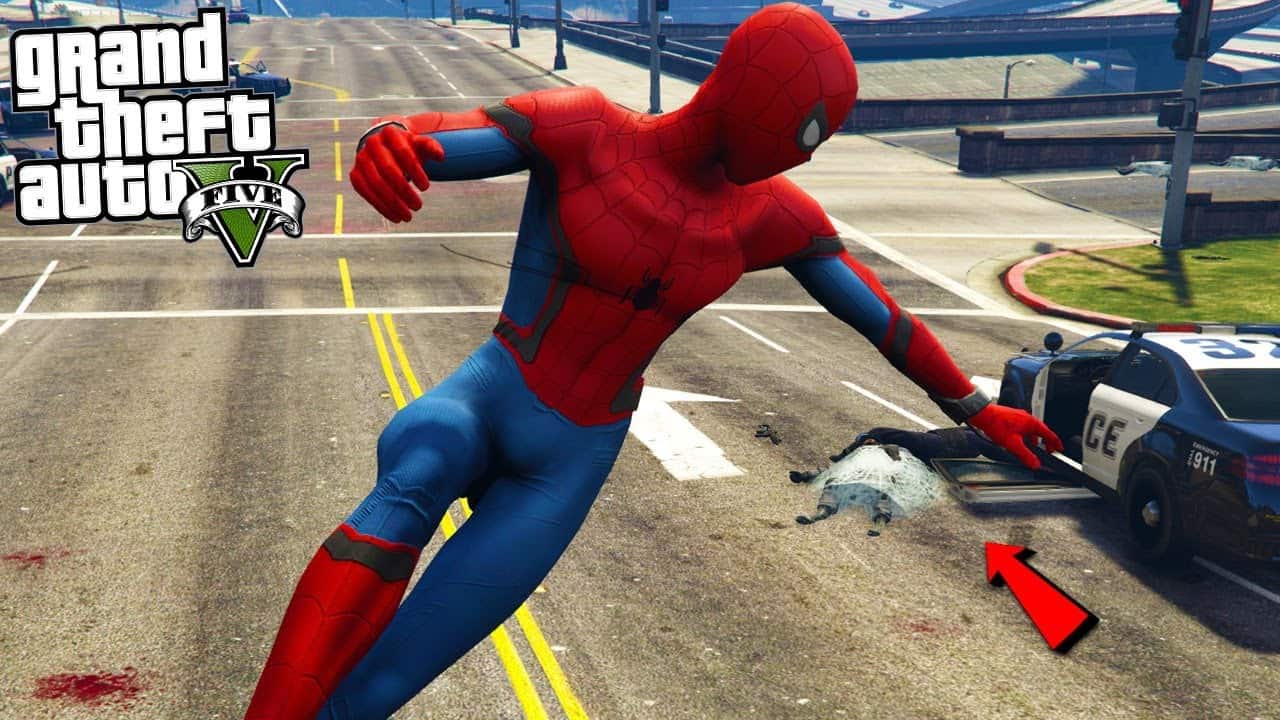 Best Gta 5 Mods Spider Man -101 Of The Best Gta V Mods To Make Gameplay Even More Fun