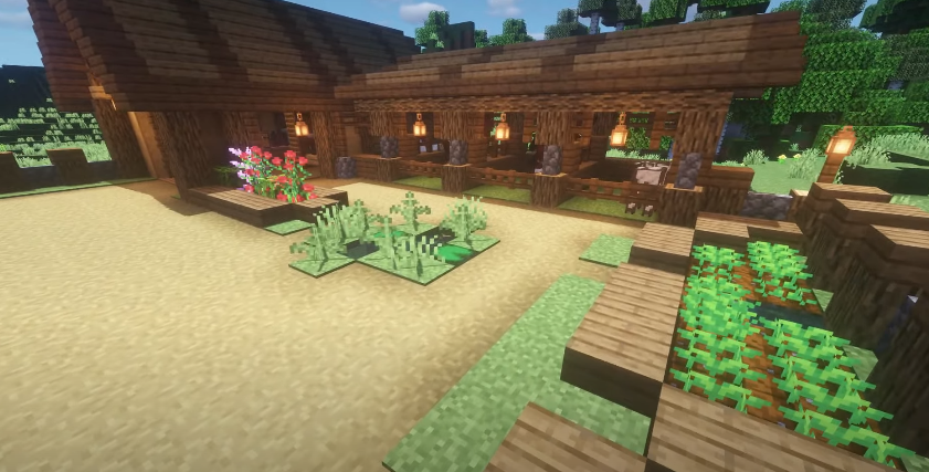 Oak Wood Barn -29 Minecraft Barn Ideas For 1.17: Beautiful, Functional Designs