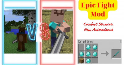 Epic Fight Mod -Epic Fight Mod - Adds Polished Animations And A New Way To Combat
