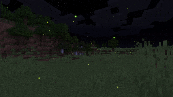Illuminations -Fireflies Mod 1.19 For Minecraft - Adds The Promised Mob