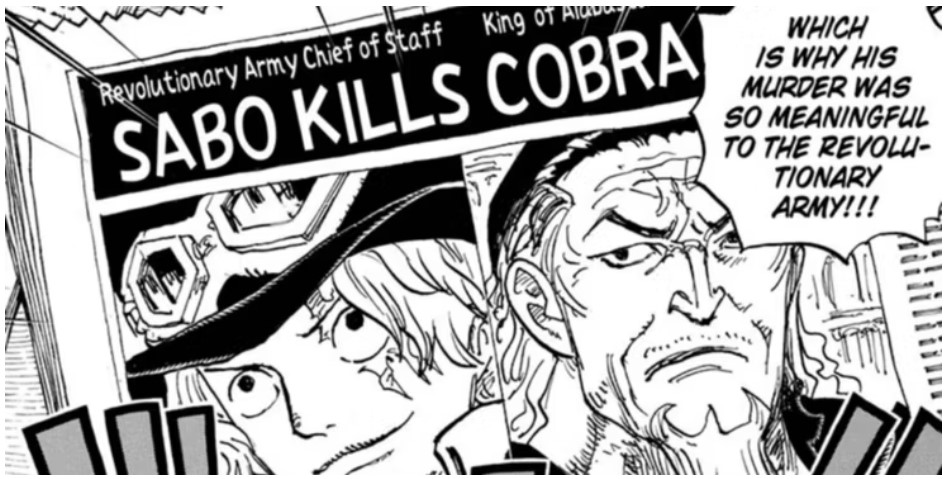 One Piece Chapter 1058: Sabo Killed Cobra?