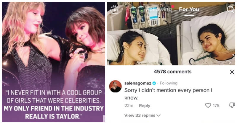 8551 -Selena Gomez Shockingly Reacts To Allegations About Her Earning Fame From Taylor Swift And Being Ungrateful To Francia Raisa