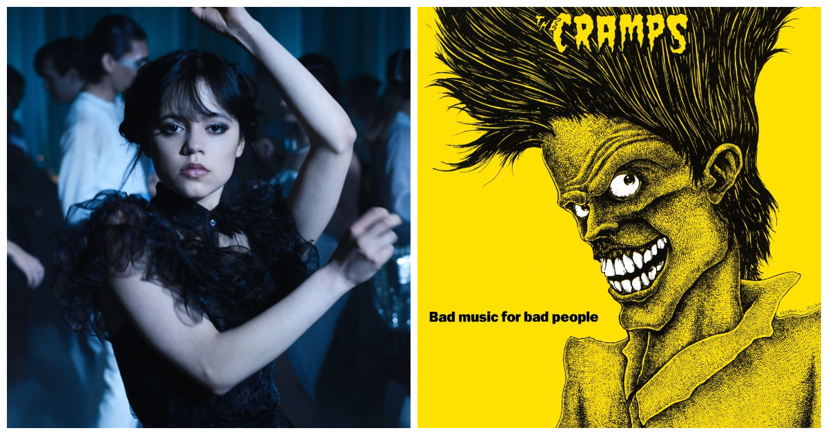8784 -Netflix'S Wednesday Series Pumps Another 80S Classic &Quot;Goo Goo Muck&Quot; Of The Cramps To The Top Chart