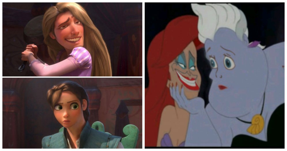 8945 -If Disney Characters Followed Viral Trend Face-Swapping, How Would They Look?