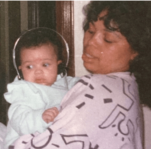 Childhood Of Joie Chavis And Her Mother