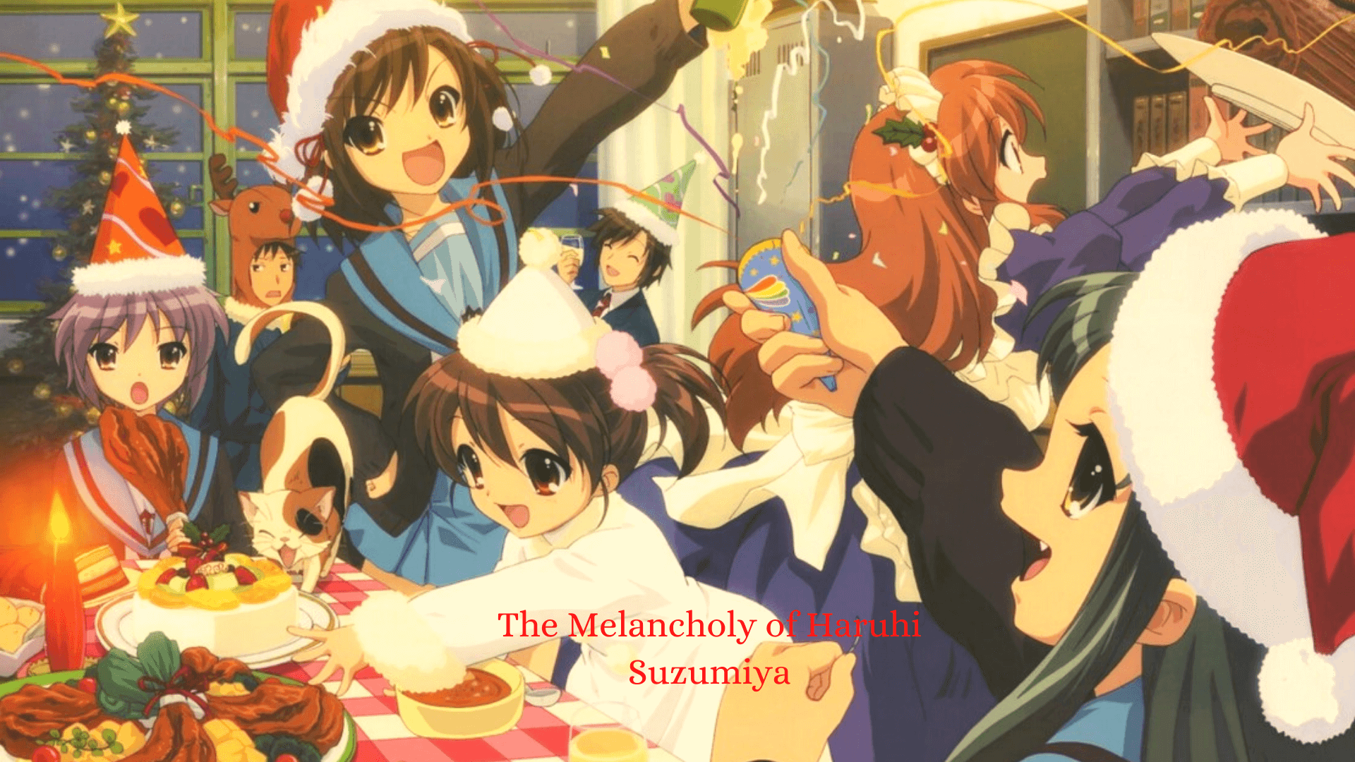 The Melancholy Of Haruhi Suzumiya -The Top 10 Christmas Anime To Watch This Holiday Season