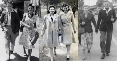 1940S Street Fashion -35 Vintage Photos That Defined Street Fashion In The 1940S