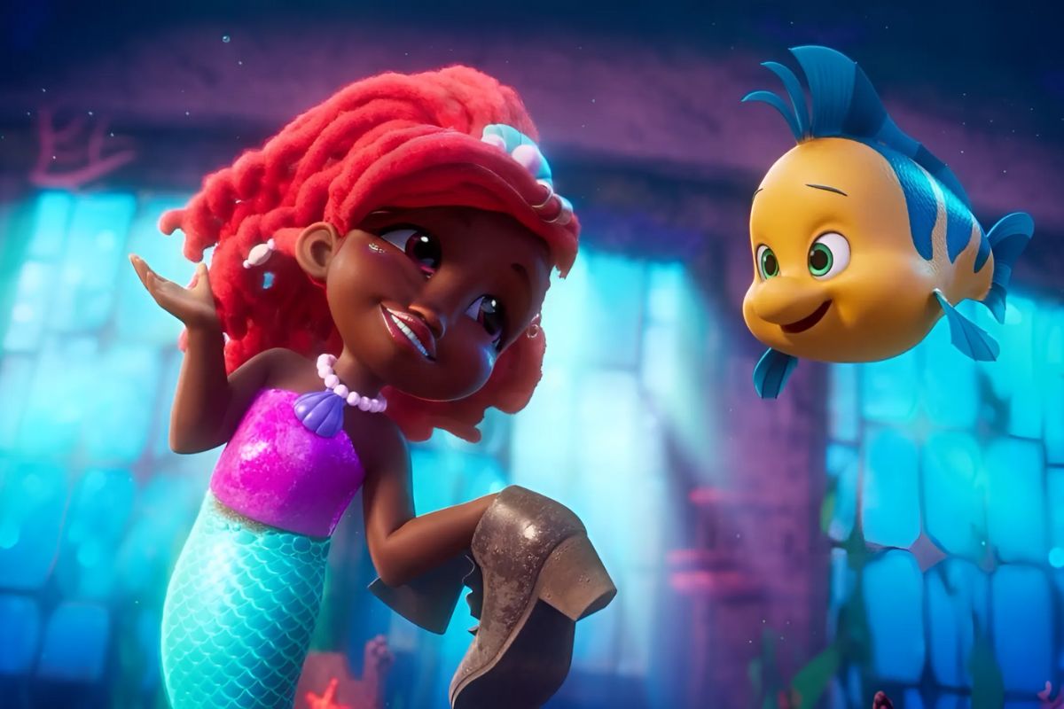 Disney Releases First Adorable Look At New Race-Swapped Ariel Animated Series