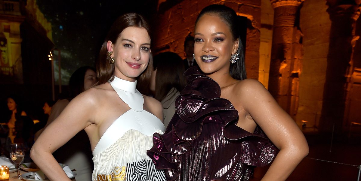 Rihanna Helped To Boost Anne Hathaway'S Body Confidence 