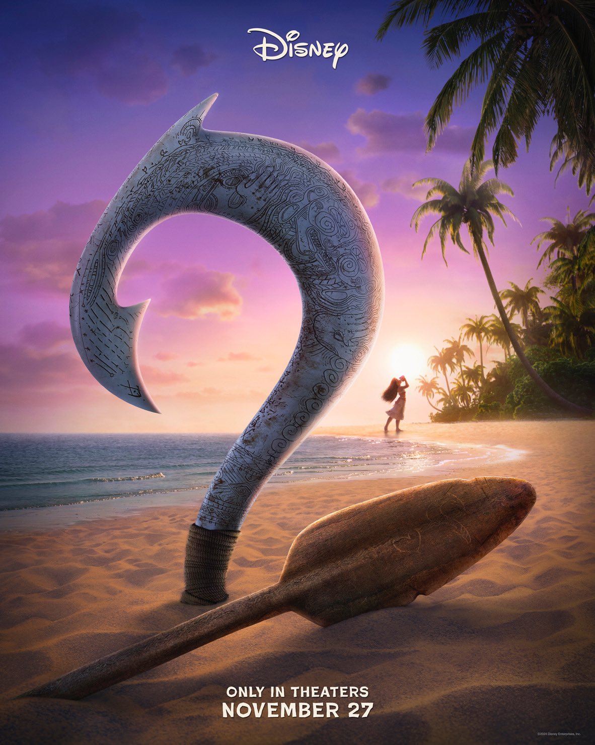 Moana 2 Teases Maui'S Return With New Mesmerizing Poster