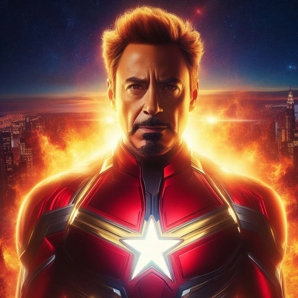 24 Bizarre Pictures That Recast Robert Downey Jr. As Other Marvel Superheroes