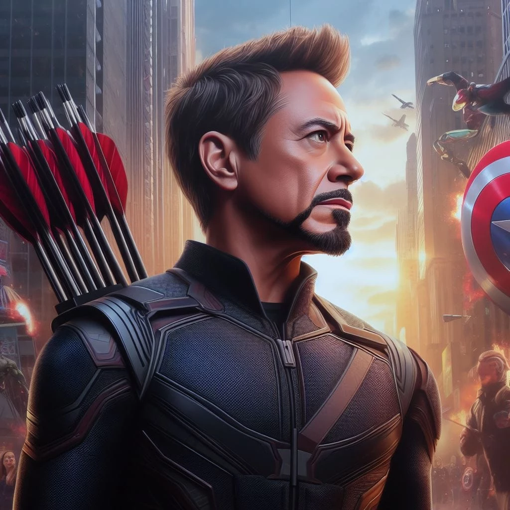 24 Bizarre Pictures That Recast Robert Downey Jr. As Other Marvel Superheroes