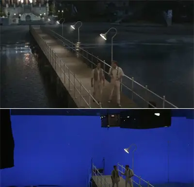 18 Jaw-Dropping Before-And-After Photos Of Tv And Movie Scenes Filmed On A Green Screen