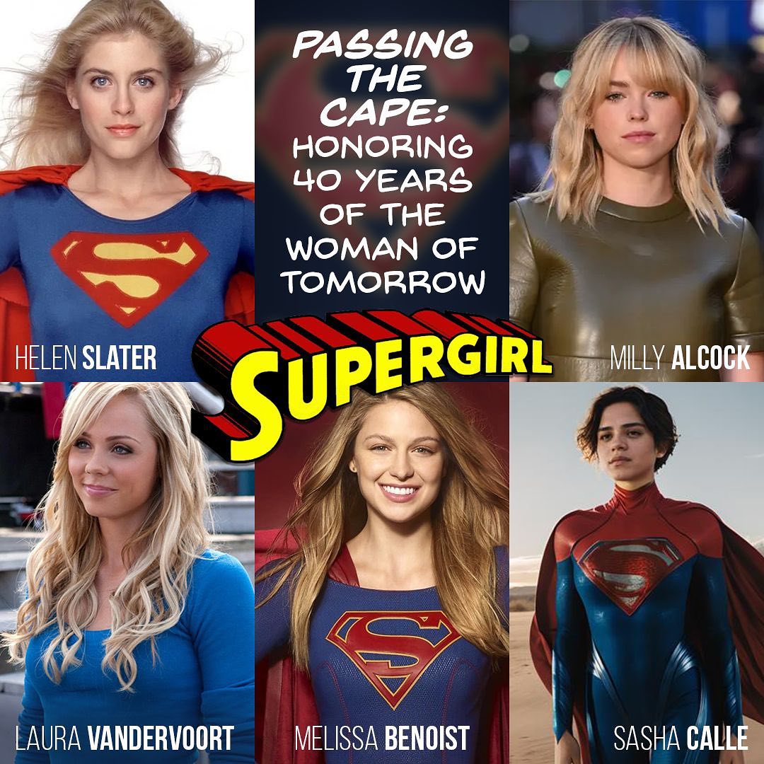 Og Supergirl Helen Slater Show Huge Support For Milly Alcock Supergirl Casting