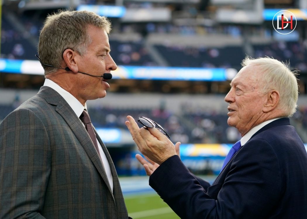 Jerry Jones Responds To Troy Aikman’s “Lazy” Criticism Of Cowboys’ Receivers