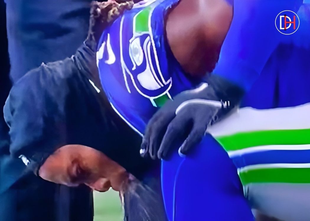 Nfl Fans Express Disgust After Amazon Prime Captures Seahawks Player Vomiting On Sideline During Tnf Vs. 49Ers