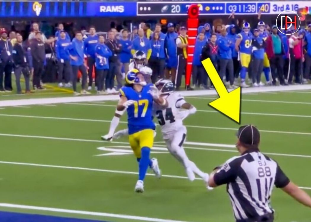 Video: Nfl Fans Are Convinced Eagles-Rams Snf Game Is “Rigged” After Bizarre Call Right In Front Of The Ref’s Eyes