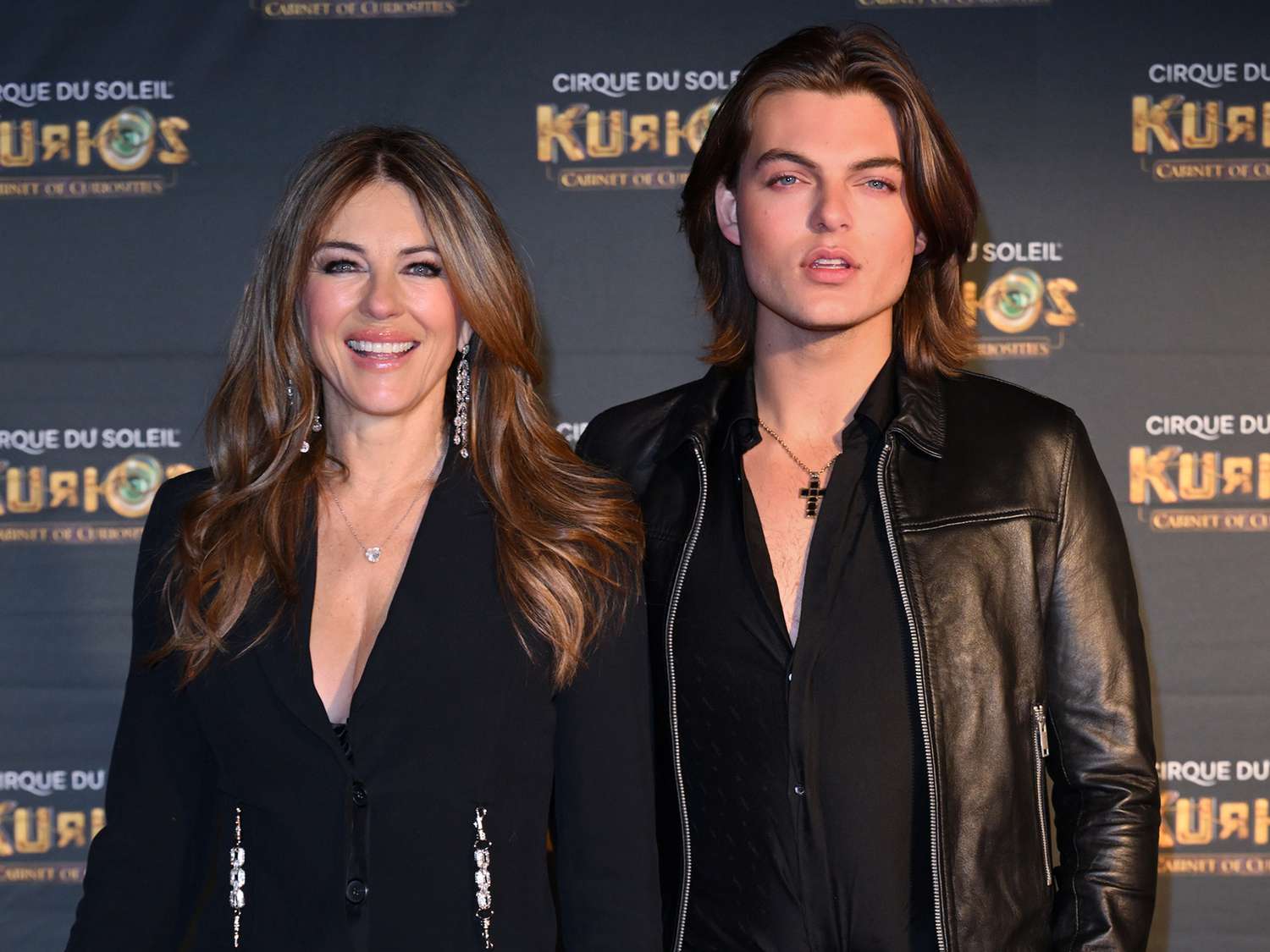 Elizabeth Hurley &Quot;Liberated&Quot; Working With Her Son