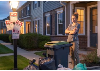 Neighbor Kept Filling His Trash Can, He Snapped and Dumped It Back on Her Doorstep Neighbor Kept Filling His Trash Can, He Snapped and Dumped It Back on Her Doorstep