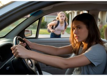 This Teenager Left Her Sister Behind When She Made Them Late For School