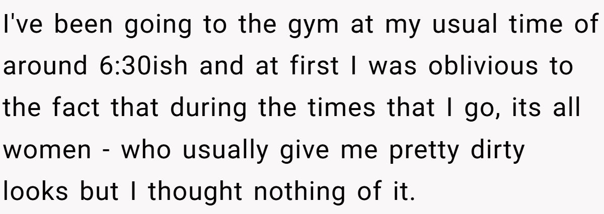 Man Goes To Gym During “Women’s Hour” At His Apartment—Gets Confronted And Told To Leave Generated by Aubtu.biz