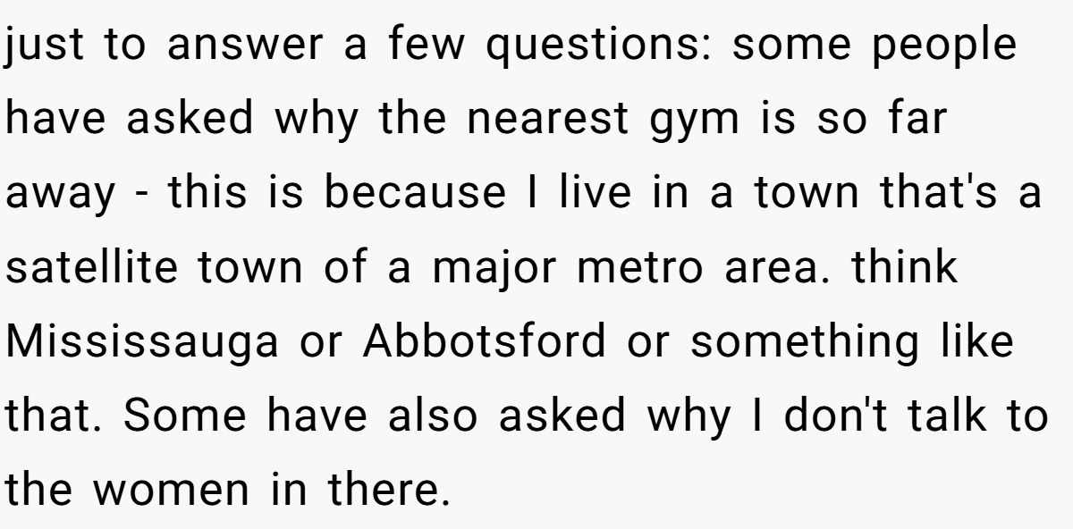 Man Goes To Gym During “Women’s Hour” At His Apartment—Gets Confronted And Told To Leave Generated by Aubtu.biz