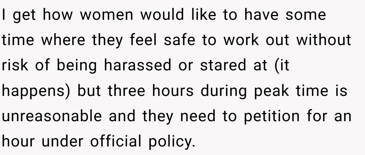 Man Goes To Gym During “Women’s Hour” At His Apartment—Gets Confronted And Told To Leave Generated by Aubtu.biz