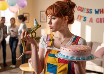 Woman Refuses To Attend Her Daughter’s Gender Reveal… For A Lizard, Sparking A Heated Family Debate