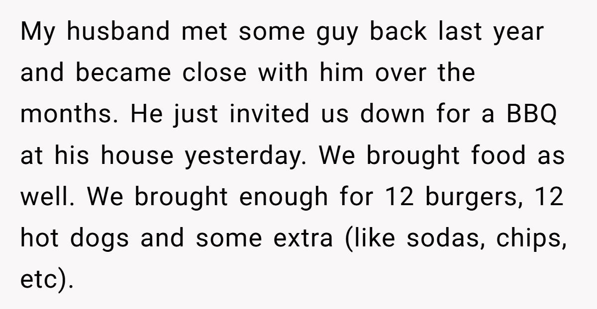 Mom Swaps Hot Dog For Burger At BBQ So Her Son Can Eat—Host Says She’s Banned From Future Parties Generated by Aubtu.biz