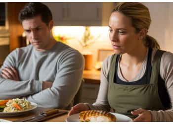 She Got the Bigger Cut of Meat After Burning Thousands of Calories – He Says That’s a Man’s Right