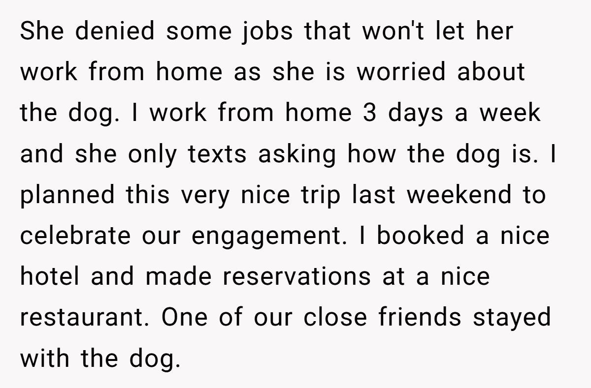 Man Walks Out Of Engagement Dinner After Fiancée Can’t Stop Texting About Her Dog Generated by Aubtu.biz