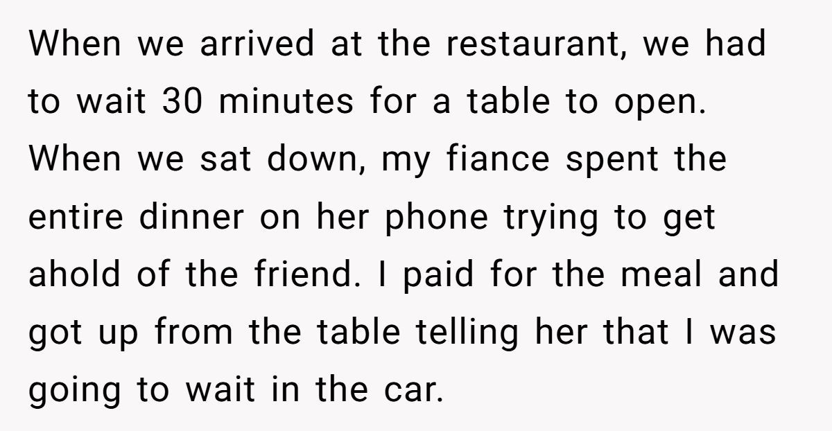 Man Walks Out Of Engagement Dinner After Fiancée Can’t Stop Texting About Her Dog Generated by Aubtu.biz