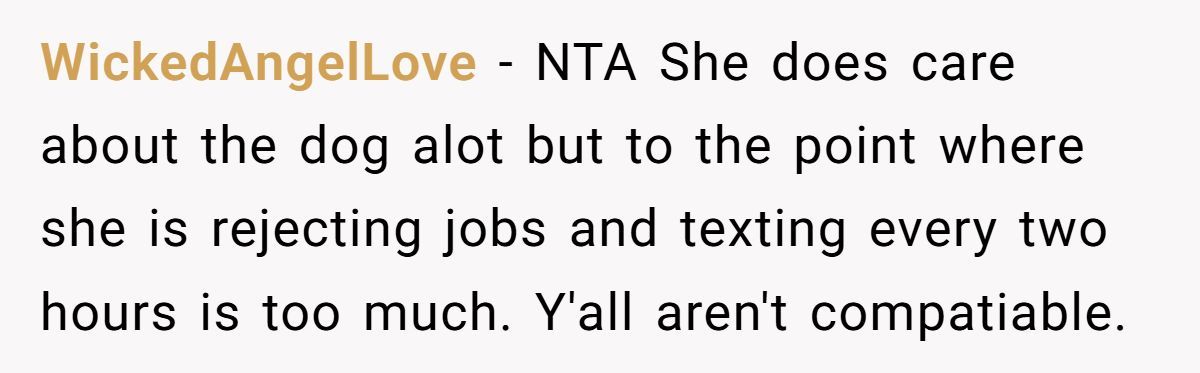 Man Walks Out Of Engagement Dinner After Fiancée Can’t Stop Texting About Her Dog Generated by Aubtu.biz