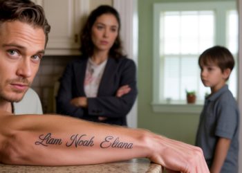 Wife Accuses Husband Of Favoritism After He Refuses To Tattoo His Stepson’s Name On His Arm With His Kids’ Names