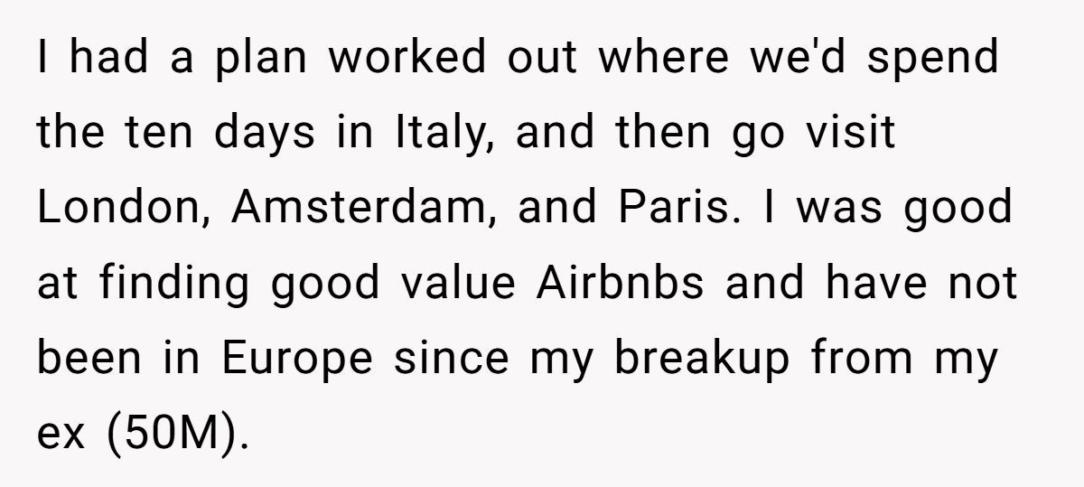Husband Snaps After Wife Suggests More Cities On Their Trip—Then She Compares Him To Her Wealthy Ex Generated by Aubtu.biz