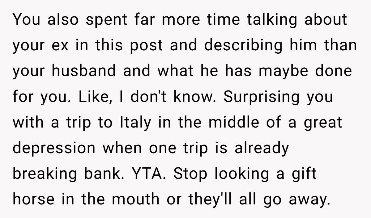 Husband Snaps After Wife Suggests More Cities On Their Trip—Then She Compares Him To Her Wealthy Ex Generated by Aubtu.biz