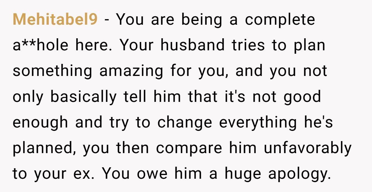 Husband Snaps After Wife Suggests More Cities On Their Trip—Then She Compares Him To Her Wealthy Ex Generated by Aubtu.biz