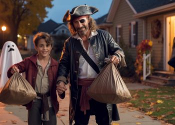 Wife Accuses Husband Of Taking Son And Best Friend Trick-Or-Treating In Matching Costumes Without Her