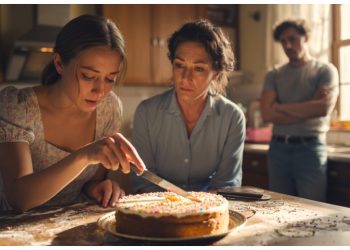 She Baked a Cake to Cheer Up the Family – But He Said It Was Pointless and Made Her Cry