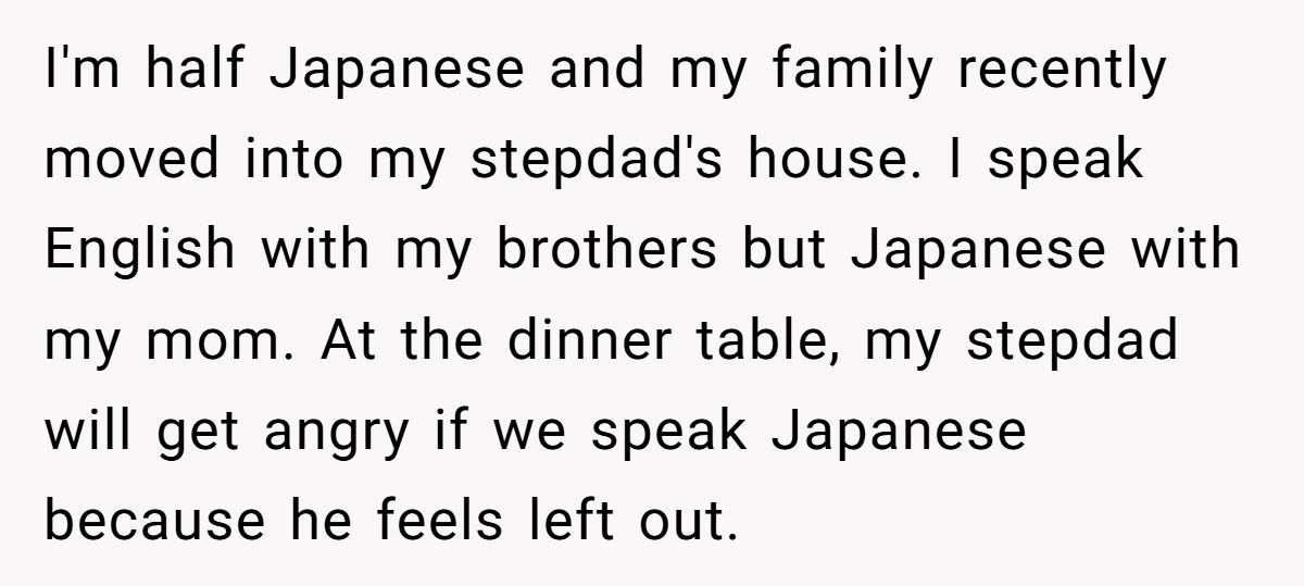 Stepdad Gets Mad When Teen Speaks Japanese with Mom - She Refuses to Stop Generated by Aubtu.biz