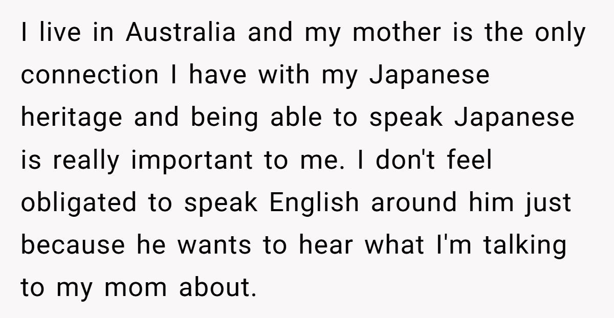 Stepdad Gets Mad When Teen Speaks Japanese with Mom - She Refuses to Stop Generated by Aubtu.biz