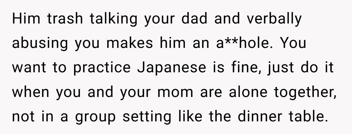 Stepdad Gets Mad When Teen Speaks Japanese with Mom - She Refuses to Stop Generated by Aubtu.biz