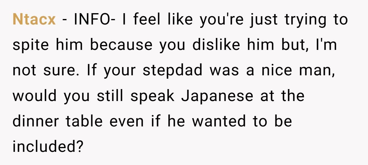 Stepdad Gets Mad When Teen Speaks Japanese with Mom - She Refuses to Stop Generated by Aubtu.biz