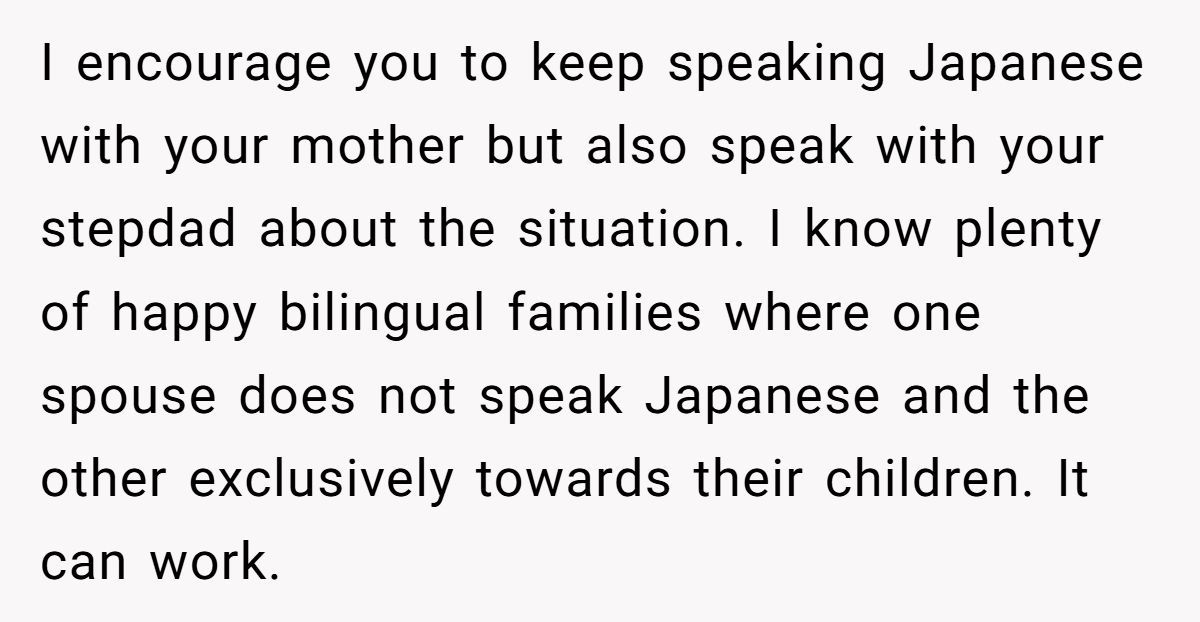 Stepdad Gets Mad When Teen Speaks Japanese with Mom - She Refuses to Stop Generated by Aubtu.biz