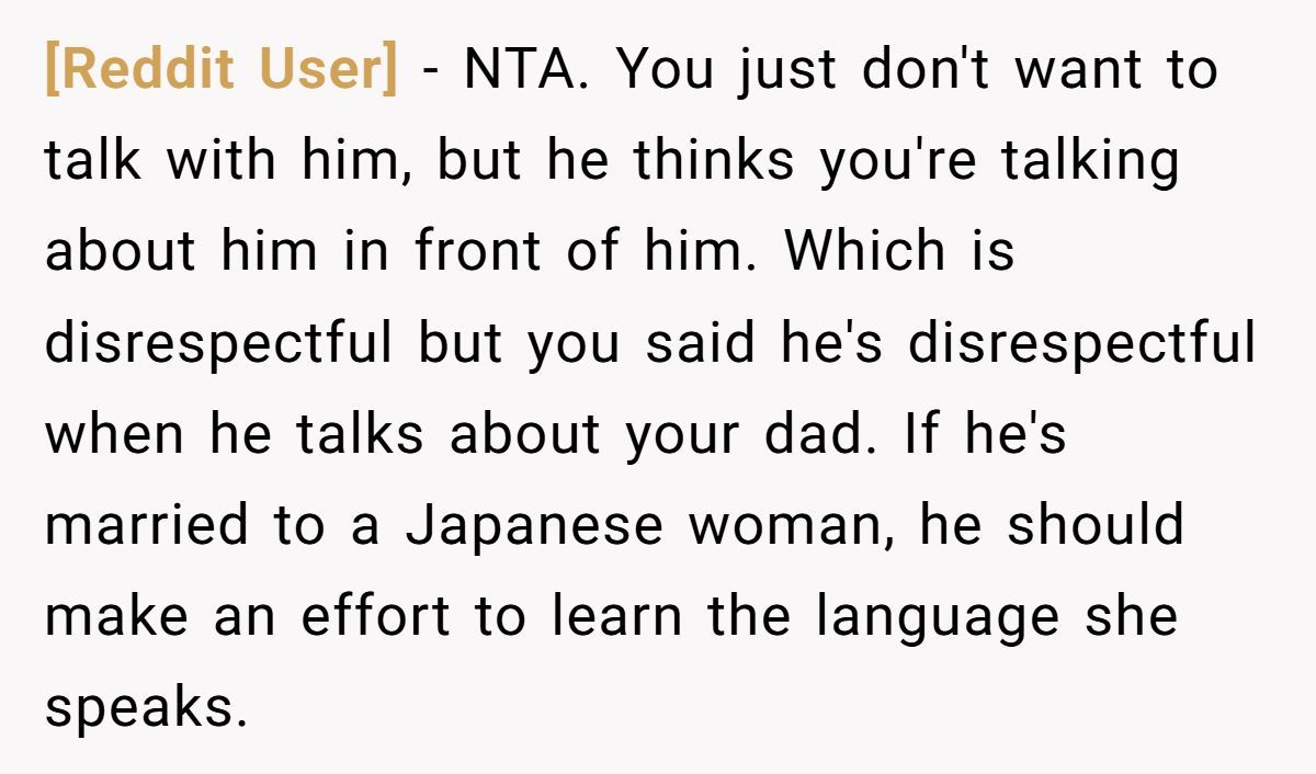 Stepdad Gets Mad When Teen Speaks Japanese with Mom - She Refuses to Stop Generated by Aubtu.biz